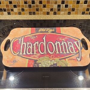 Chardonnay Decorative Serving Tray